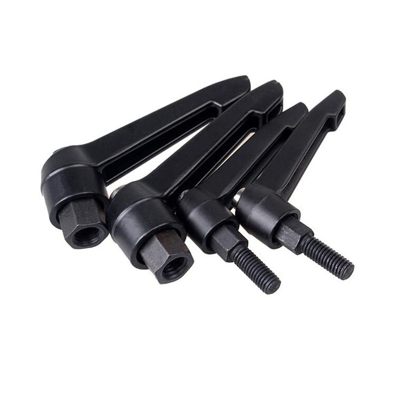 Black Oxide Adjustable Handle Clamping Levers