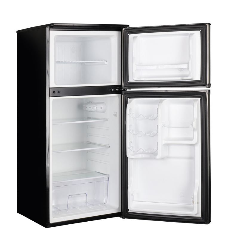Double Door Top-Freezer Hotel/Home Usd Mini Refrigerator