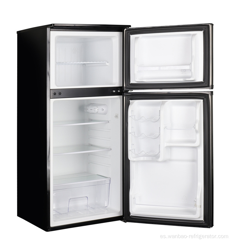 Hotel con el congelador superior de doble puerta/Home USD Mini refrigerador