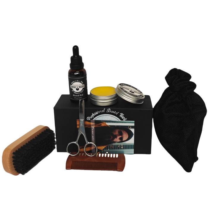 Conjunto de barba de 6 piezas