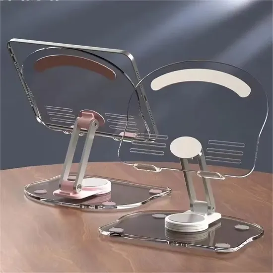 Adjustable Portable Foldable Plastic Laptop Stand