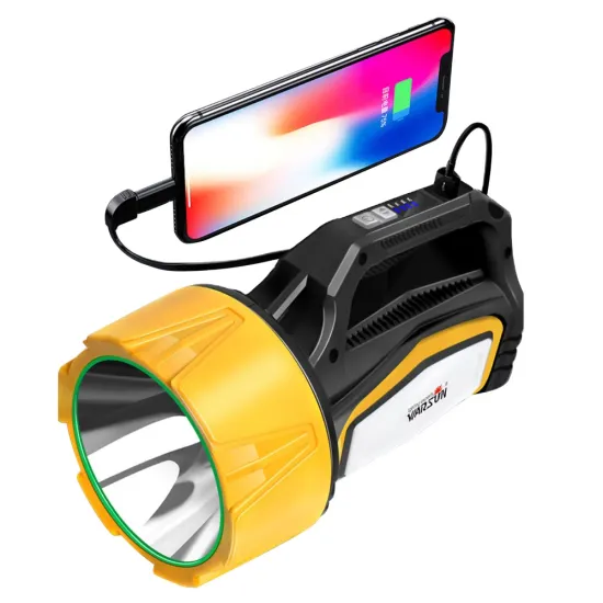 Warsun H887: 2000Lm Emergency Power Bank & Waterproof IPX6 Handheld Portable Searchlight
