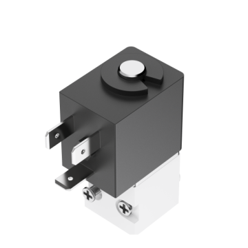Válvula solenoide en miniatura resistente a los químicos