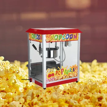 Stainless Steel Hot Air Automatic Maize Popcorn Popper