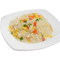 Arroz frito de vegetais congelados