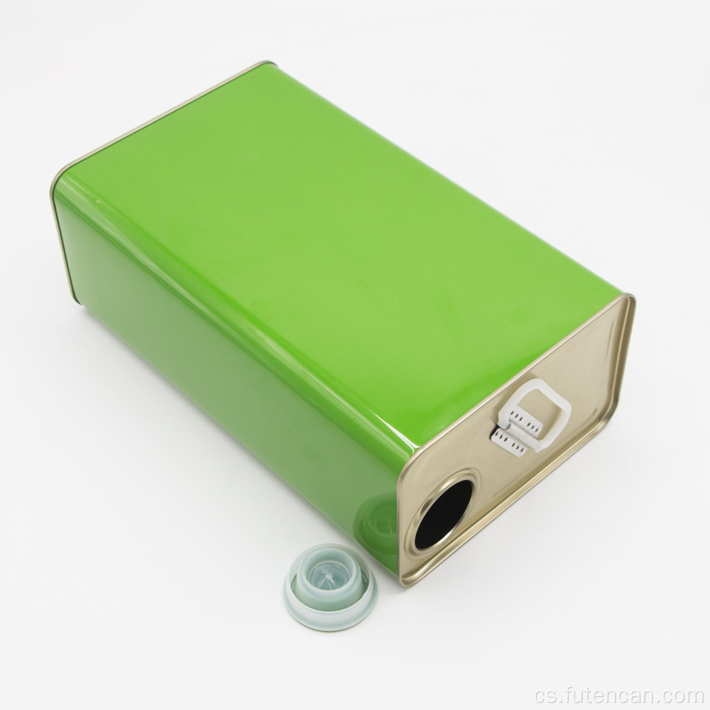 Plechovky na nemrznoucí chladicí kapalinu do auta