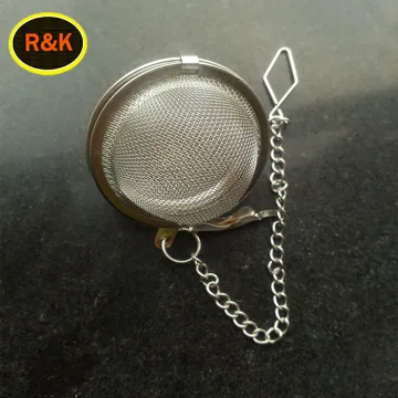 Stainless steel wire mesh tea infuser strainer