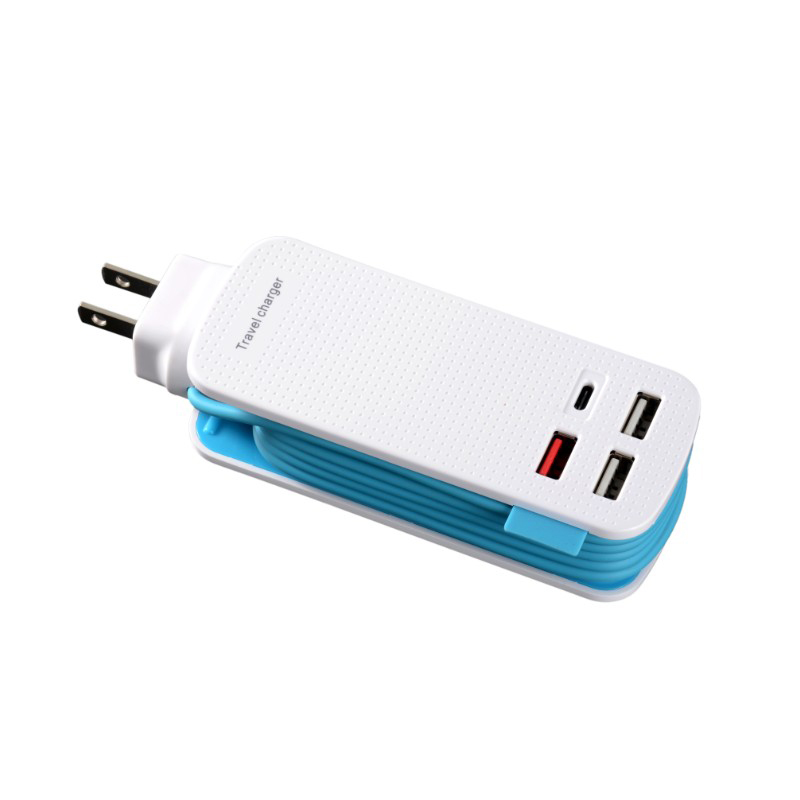 OEM Travel Multi-USB Ports Cargador Tipo-C