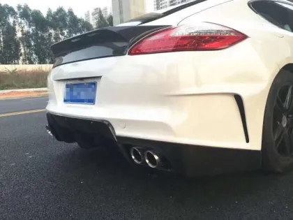 Hot-For Porsche Panamera V-style Carbon Fiber Car Spoiler