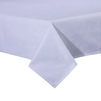 Luxury 100% Cotton Satin Damask Tablecloth for 5-Star Hotels and Restaurants