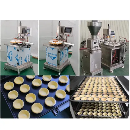 Automatic Mini Tart Shell Forming Machine for Egg Tart Crust