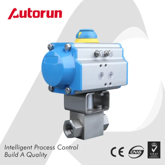 Pneumatic Actuated High Temperature Ball Valve