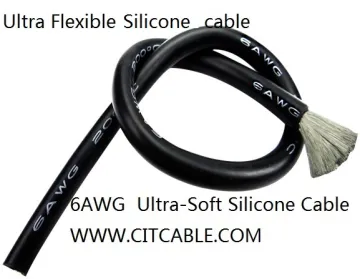 6AWG Ultra-Soft Silicone Wire Cable