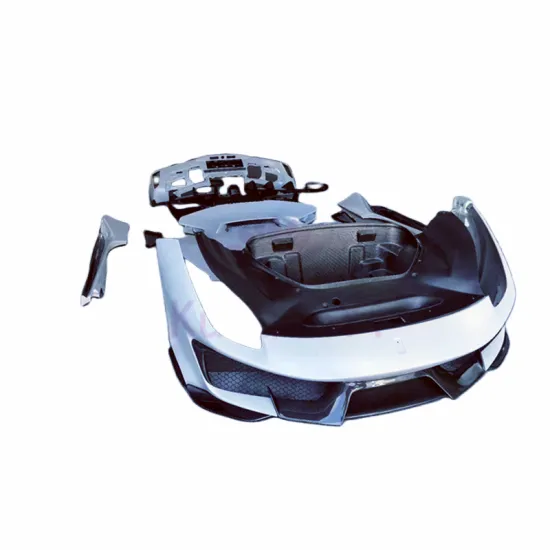 Pista Style Dry Carbon Fiber Body Kit for 09-16 Ferrari 488