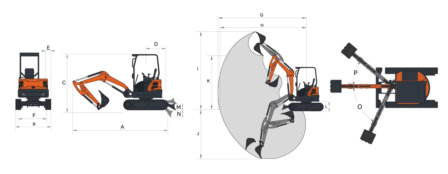 Zb Crawler Machine ZWZT Mini Excavators | 2.2-Ton ZT27C & ZT20C & 3T+ Models Manufacturer