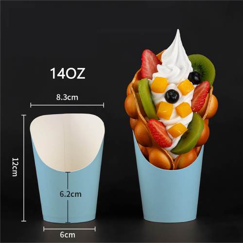 Disposable Kraft Snack Cup for French Fries