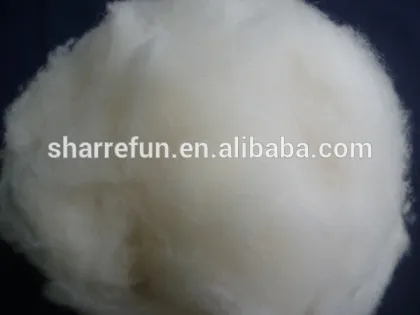 Chinese lamb wool natural white,lamb wool 16.5mic/30mm for spinning