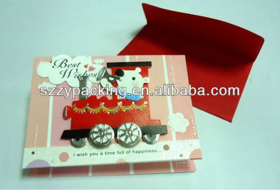 2 folded holiday card for students