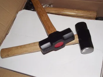 2LB Forged Steel Sledge hammer with wooden handle