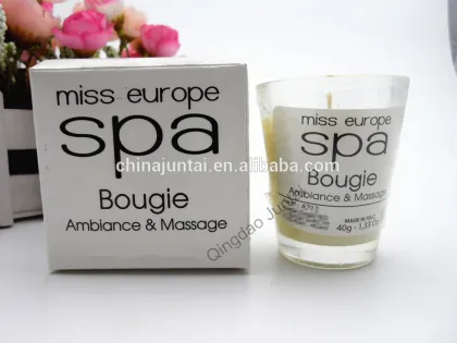 glass soy wax candles