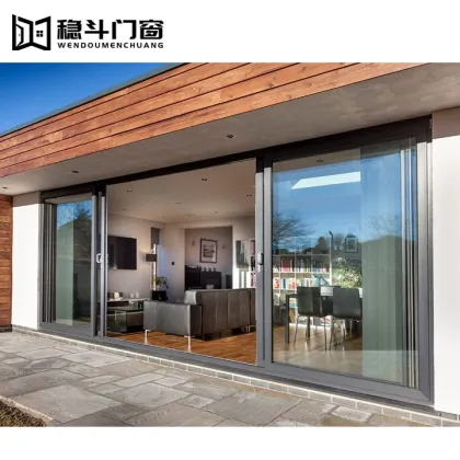 Aluminum Alloy Exquisite Trackless Sliding Doors