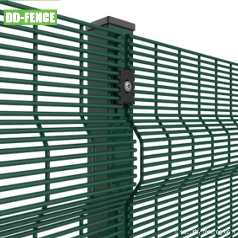 358 clôture anti-montée avec certification ISO 9001