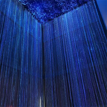 2023 Customizable KEPUAI LED Fiber Optic Curtain Lights - Waterproof Fiber Optic Light Fountain Lamp