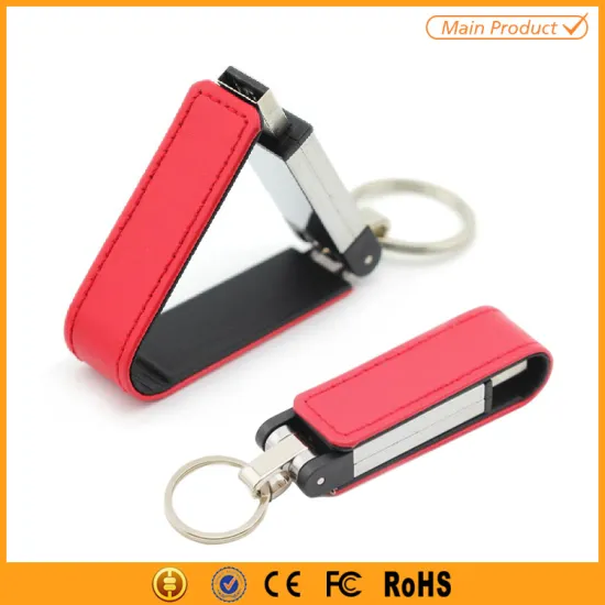 2016 alibaba hot sell leather pendrive 8gb