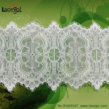 Factory Supply New Fashoin Nylon bridal lace trim