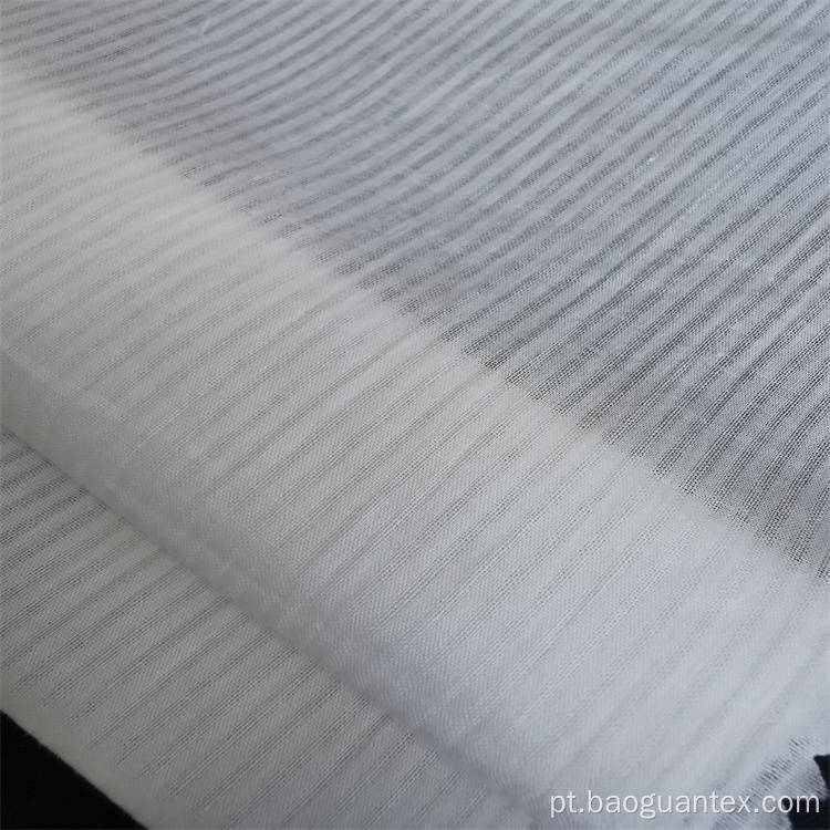 Tecido de voile puro de faixa de algodão para meninas