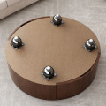 Rustic Round Coffee Table