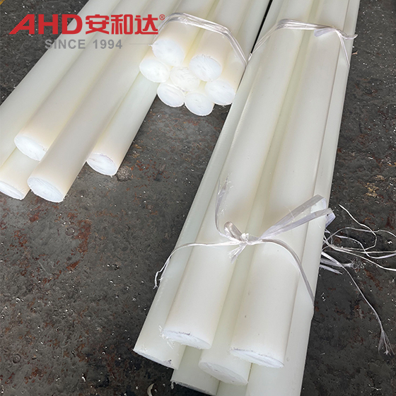 white solid pa6 rod white pa6