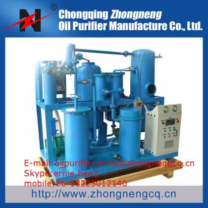 Zhongneng Vacuum Lubricating Oil Purifier