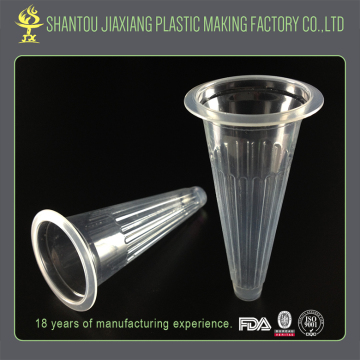 top quality mini long plastic fruit jelly cup