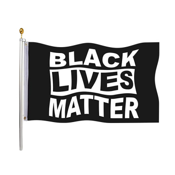 Anpassad polyester svart liv Matter Flagga