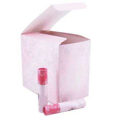 Paper tube packaging solid perfume paper box