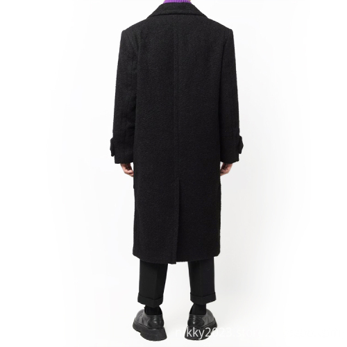 England Gentleman Custom Men's Winter Coats men's coats wool formal long coat for men