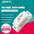 15W 24V 0.63A Single Output Industrial DIN Rail Switching Power Supply