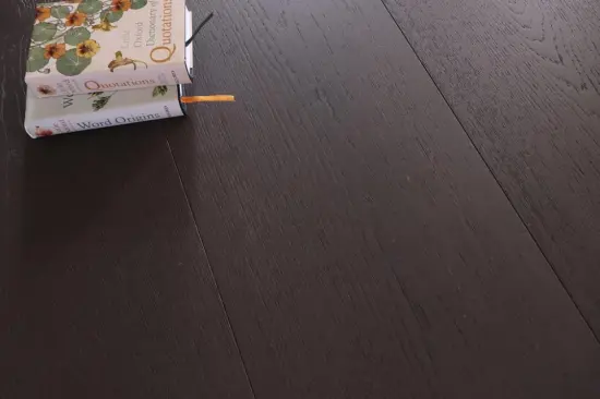 Engineered Architect brushed solid wood flooring for office