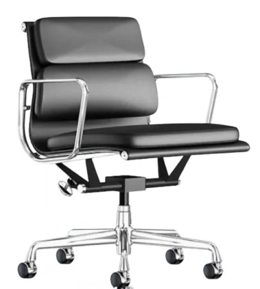 Modern Eames Soft Pad Leather Management Office Chair