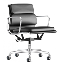Modern Eames Soft Pad Leather Management Office Chair