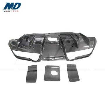 Bộ khuếch tán phía sau bằng sợi carbon kiểu Novt cho 2019-2021 Ferrari F8