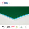 various colors badminton court floor