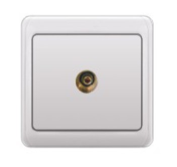 AY86 1 Gang TV Socket