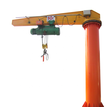 10 Ton Movable Slewing Pillar Crane with Hoist