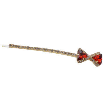 Girl's Shiny Rhinestone Hair Clips in Various Colors/Designs, OEM/Small Quantity are Accepted