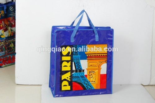 PARIS DESIGN PP WOVEN BAG /REUSABLE PP WOVEN SHOPPING BAG /BEST SELLER PP WOVEN BAG