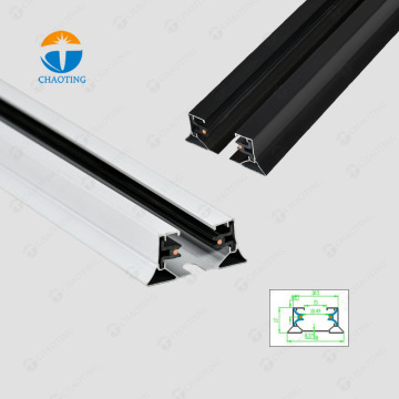 1m 1.5m 2m 3m Track Rail System with LED Lighting and 110-248V Power Options