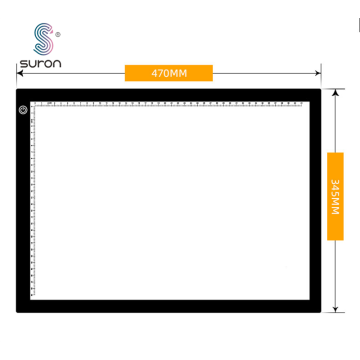 Suron A3 LED -Zeichnung Tablet Art Schablone