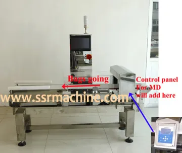 Food grade Combi metal detector Check weigher   MD-C